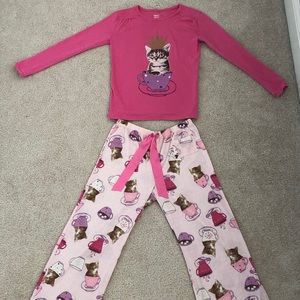 Gap Girls Pink Graphic Sleepwear. Flame resistant.
